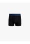 سراويل داخلية رجالية سوداء سادة (عبوة من 3 قطع) - 4