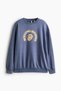 Baskılı Oversize Sweatshirt
