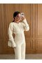 Stylish Knitwear Set with Snap Fasteners for Women.