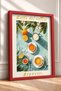 Caffè Del Mattino Espresso and Orange Framed Painting, Italy Poster, Wall Decor, Itp141. - 2