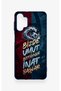 Samsung A32 Compatible Wavy Burgundy and Blue Patterned Silicone Case. - 2