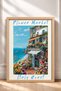 Flower Market Italy Coast Florist Framed Painting Italy Poster Living Room Kitchen Wall Decor Itp136 - 3