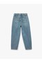 Boys Blue Plain Jeans - 5