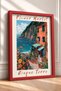 Flower Market Cinque Terre Florist Framed Painting Italy Poster Living Room Kitchen Wall Decor Itp142 - 2