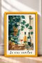 In Vino Veritas, under the Asma, Wine-Themed Framed Poster, Italy Poster, Wall Decor, Itp138. - 3
