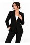 Men's Single-Button, Three-Thread Fit Jacket - 3