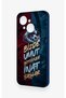 Wavy Burgundy and Blue Patterned Silicone Case Compatible with Tecno Spark Go1. - 4
