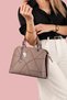 Women's Zendea Charm Detailed Handbag with Shoulder Strap.