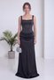 Women's Corset-Style Draped Long-Sleeved Satin Evening Dress, Available in Black, Burgundy, White, and Baby Blue. - 5