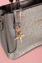 Women's Astrie Charm Detailed Handbag and Shoulder Bag. - 6