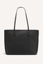 SAIGE EAST-WEST TOP ZIP TOTE-BLACK-N/S - 4