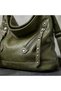 Women's 3-Function Soft Leather Adjustable Shoulder and Backpack 38*33 cm