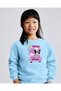 Kuromi Printed 3-Thread Brushed Cotton Girls' Sweatshirt - 2
