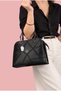 Women's Zendea Charm Detailed Handbag with Shoulder Strap. - 4