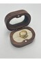 Geometric Detail Double Color Adjustable Steel Ring - 2