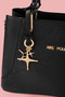 Women's Astrie Charm Detailed Handbag and Shoulder Bag. - 4