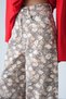 Trend Women's Snake Print High-Waisted Wide-Leg Baggy Denim Jeans - 3