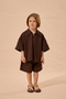 Tensel Bermuda Shorts Set, Brown