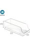 iDesign Kitchen Storage Bin, Clear, 70930ES - 4
