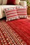 Punch Cushion Cover 2Pcs Embroidered 43X43Cm Decorative Embroidered Pillowcase Set Scandinavian Bohemian Punch Knit - 2