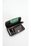 Women's Medium-Sized Multi-Compartment Wallet with Zipper and Magnetic Closure. - 3