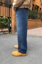 Gravel Mid Blue Baggy-Fit Jeans - 4