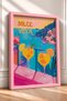 Dolce Vita Cocktail and Seaside View Framed Painting, Italy Poster, Wall Decor, Itp158. - 2