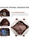 Weekender Bag, Large Travel Duffel Bag for Women with 2 Packing Cubes, Carry on Overnight Bag with Shoe Compartment, Mom Hospital Bags for Labor and Delivery - 4