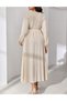 Rochie lunga, Bej - 3