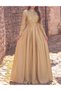 Rochie lunga, Crem - 4