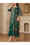 Rochie medie, Verde