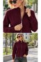 Women's High-Neck, Double-Zippered Premium Knit Cardigan - 2
