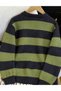 Pulover, negru/verde - 8