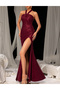 Rochie lunga, Visiniu - 3