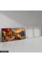 Floral Town and Sunset Sea View – One-Piece Canvas – Canvas Painting - 7