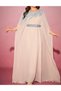 Rochie lunga, crem
