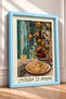 Lasagna Di Mamma and Orange Tree Framed Painting, Italy Poster, Living Room, Kitchen, Wall Decor, Itp181. - 2