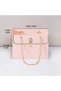 2pcs Pink Flower Gift Boxes with Handle Chains for Wedding Valentine Home Decor - 5
