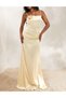 Rochie lunga, Galben - 6