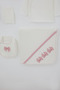 Baby Girl Hospital Outfit, 10-Piece Set with Bow Embroidery, 0-3 Months, Ecru. - 6