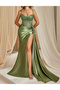 Rochie lunga, Verde - 5