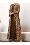 Rochie lunga, mix culori - 3