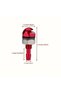 Red Windshield Wiper Nozzle Set With Adjustable Spray Mode - 4