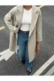 Coat, Beige - 2