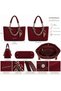 Women's Stylish Shoulder Bag with Leopard Print and Silver Chain Detail. - 5