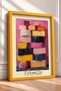 Cheese-Themed Colorful Cheese Molds, Framed Painting, Italy Poster, Wall Decor, Itp174. - 2