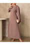 Rochie lunga, Roz pudra - 3