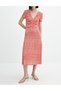 Medium dress, Red