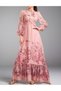Rochie lunga, Roz