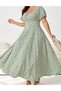 Rochie lunga, Verde - 3
